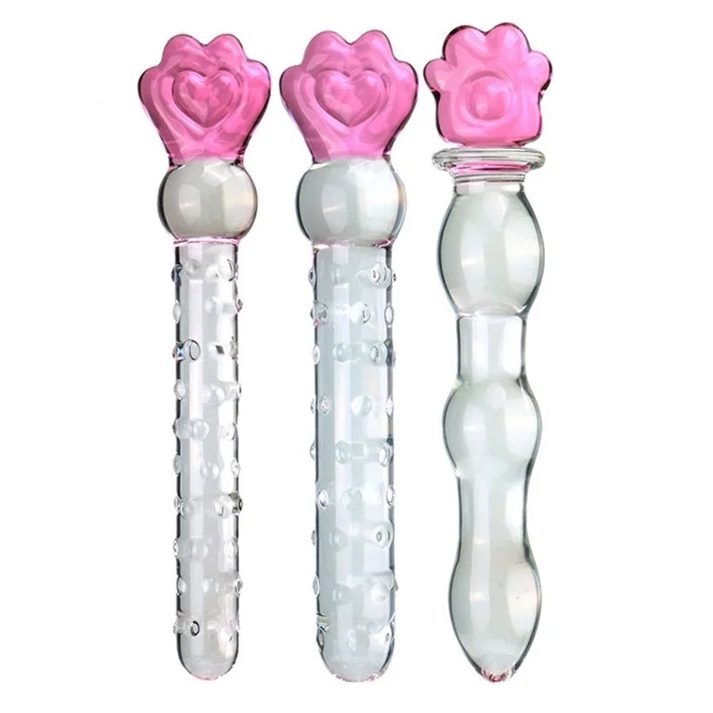 Multi-Size Glass Plug for Solo Exploration