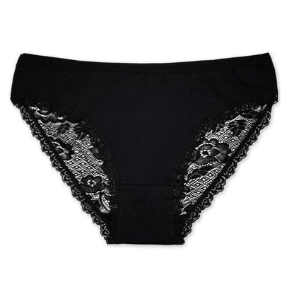 5 PCS/SET Women Panties Lace Underwear M-XL Sexy Low-rise Underpants Girls Bow Briefs Women Lingerie Ladies Panty