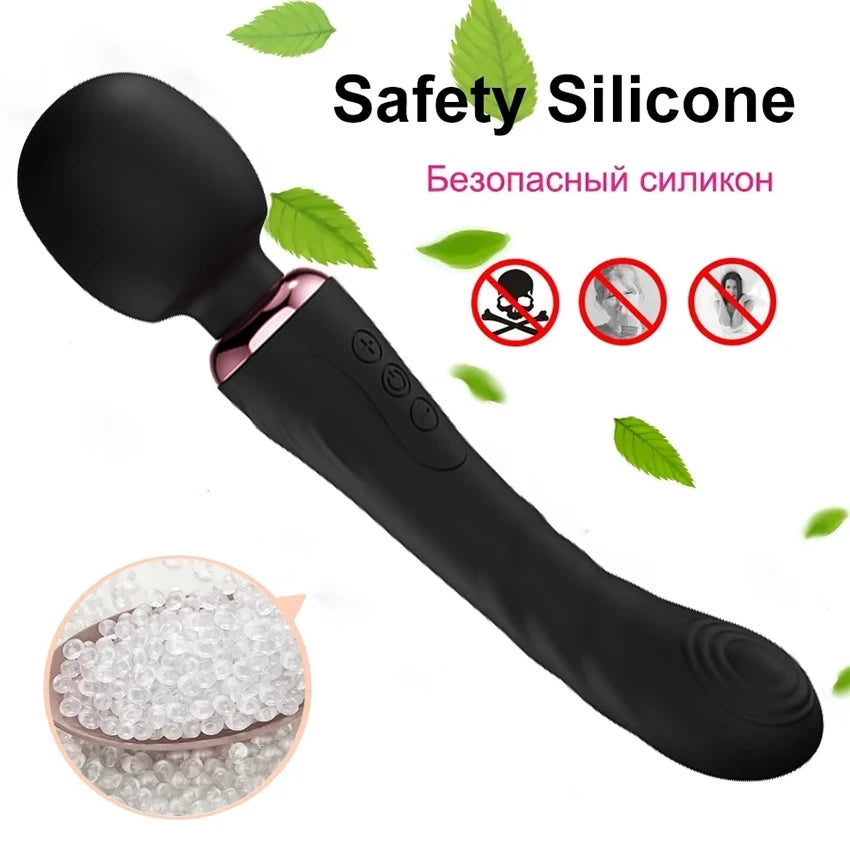 10-Frequency Magic Wand Vibrators