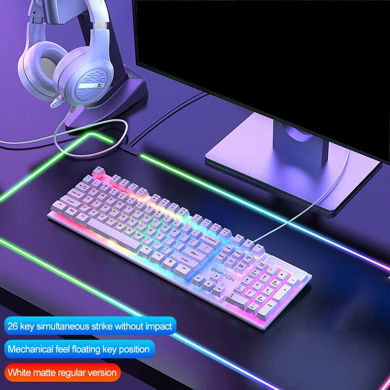 Rainbow Shine Keyboard