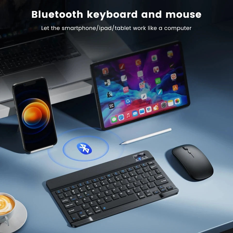 Silent Typing Keyboard Mouse Combo