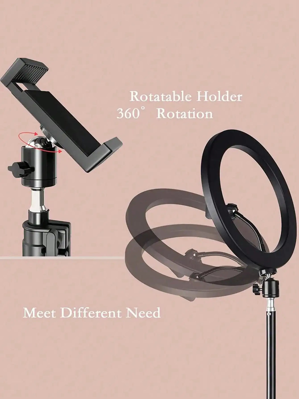 O-Clamp Mount Ring Light