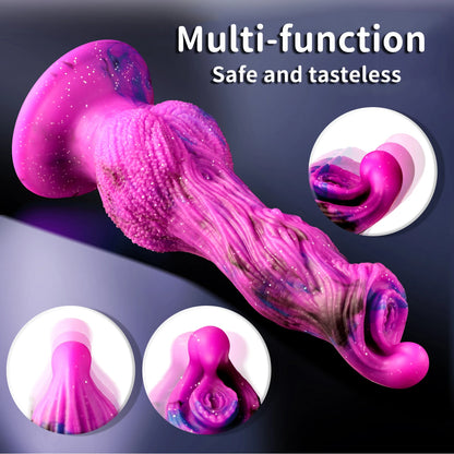 Dog Shape Silicone Dildo
