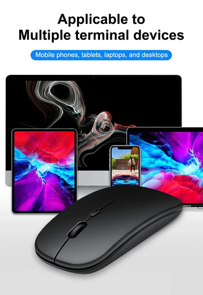 Silent Typing Keyboard Mouse Combo