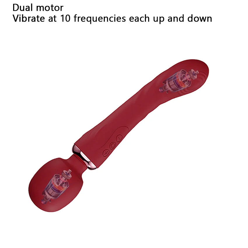 10-Frequency Magic Wand Vibrators