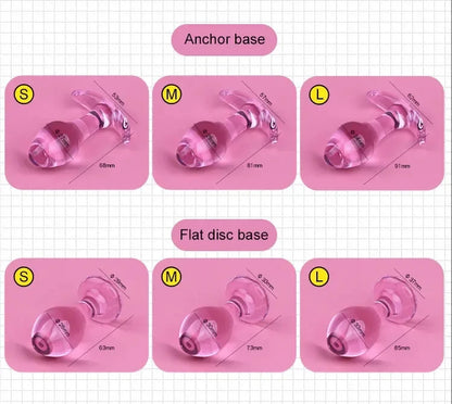 Stylish Style Crystal Glass Plug