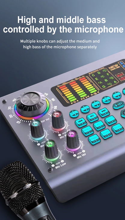 Condenser Mic & Sound Card Kit