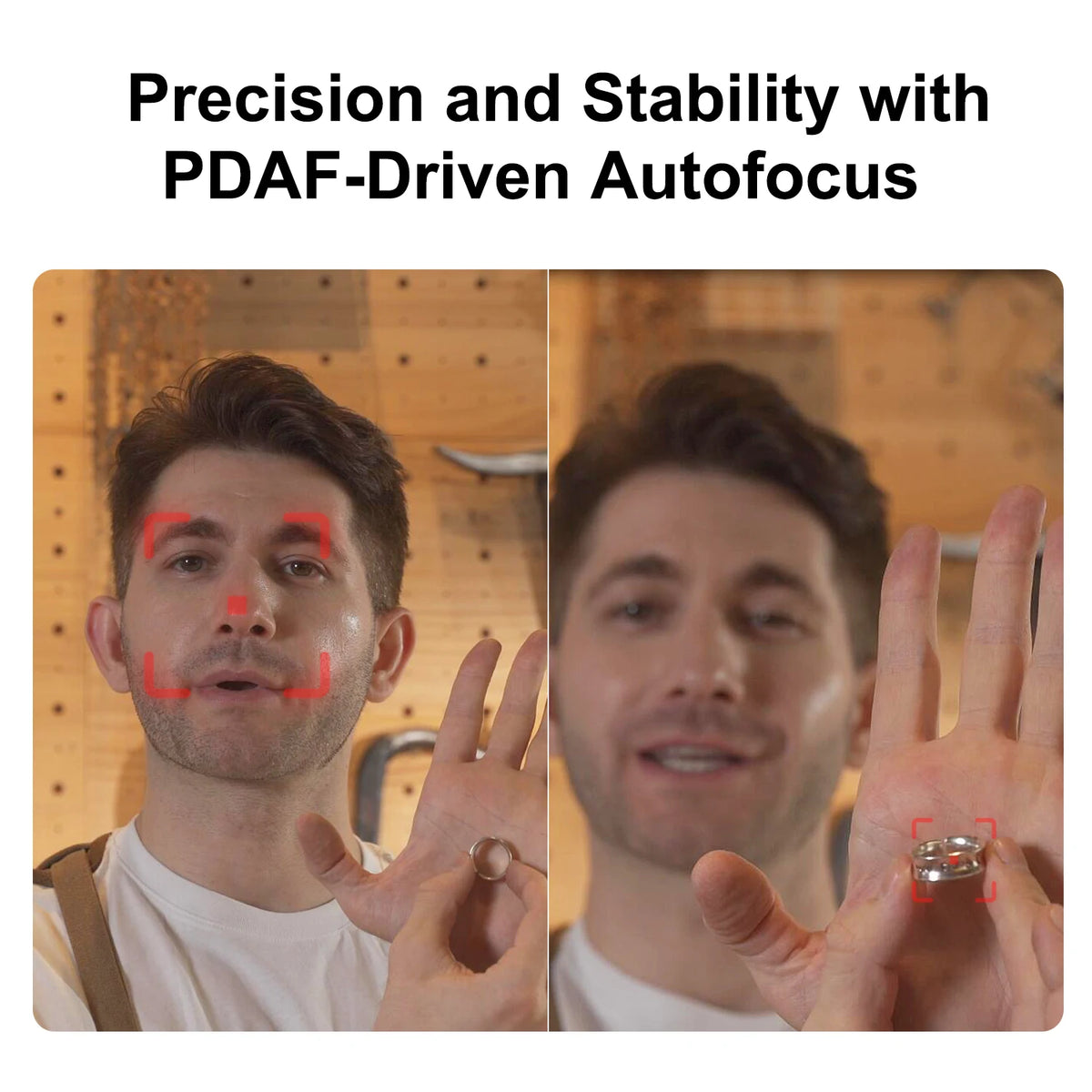 Autofocus, Dual Microphones Cam
