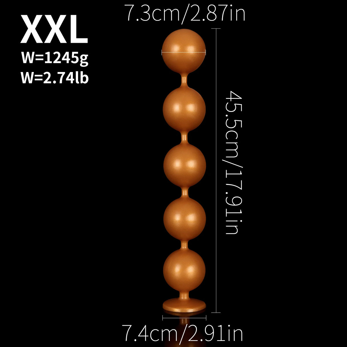 Safe & Hygienic Silicone Anal Toy