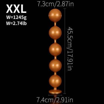 Safe & Hygienic Silicone Anal Toy