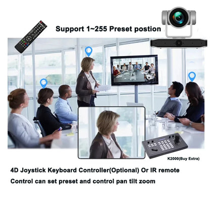 AI Auto Framing & Voice Tracking Cam