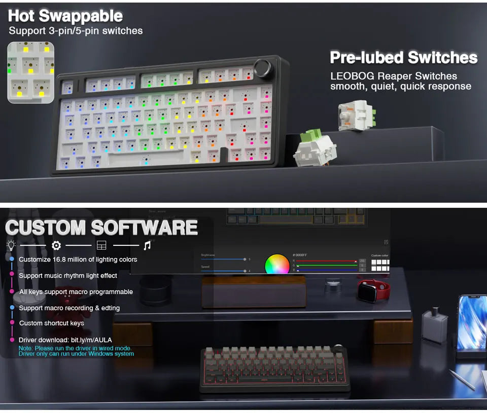 Hot Swappable Keyboard