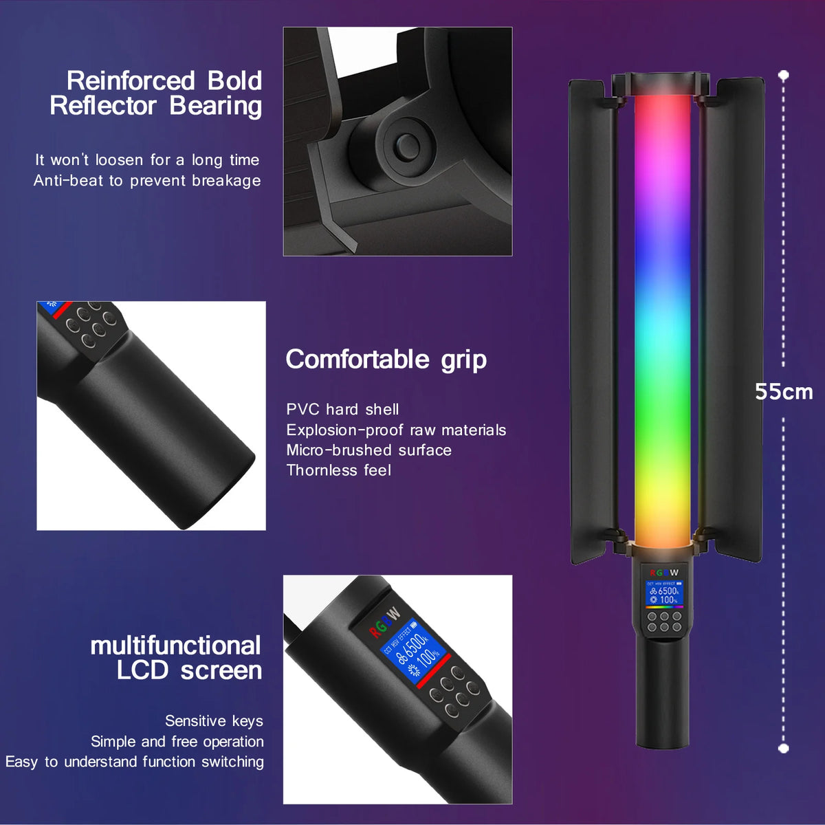 Live Streaming LED RGB Light