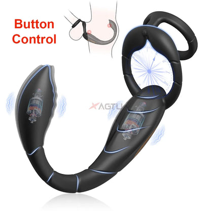 App Control Plug with Vibrating Ring