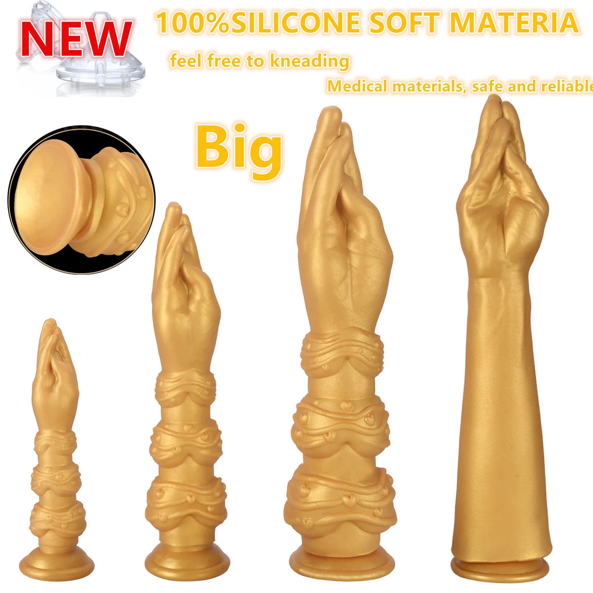 Hand Design Silicone Toy