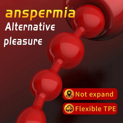 Anal Bead Sex Toy Female Male Homosexual Buttocks Bead Long Buttocks Bead Vagina Clit Pull Global Anal Stimulator Sex Toy.