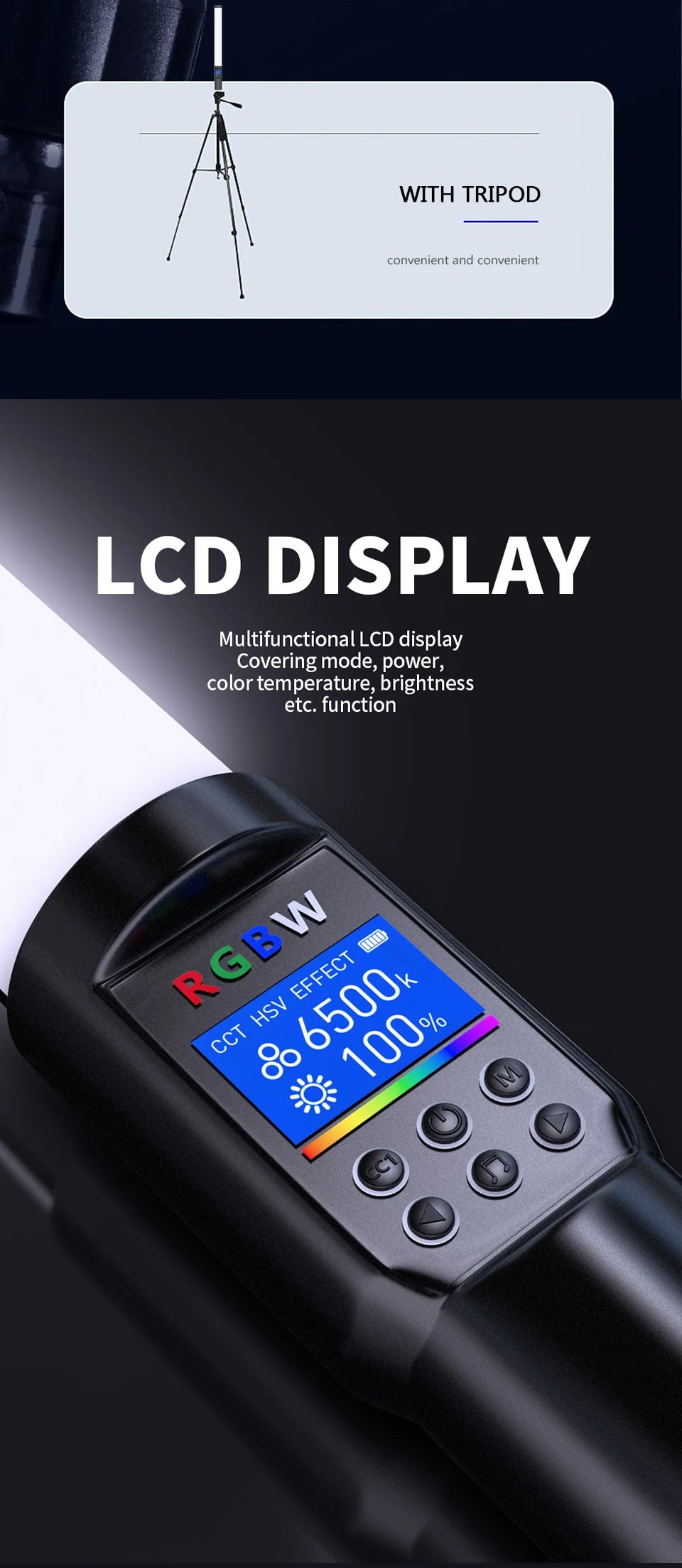Live Streaming LED RGB Light