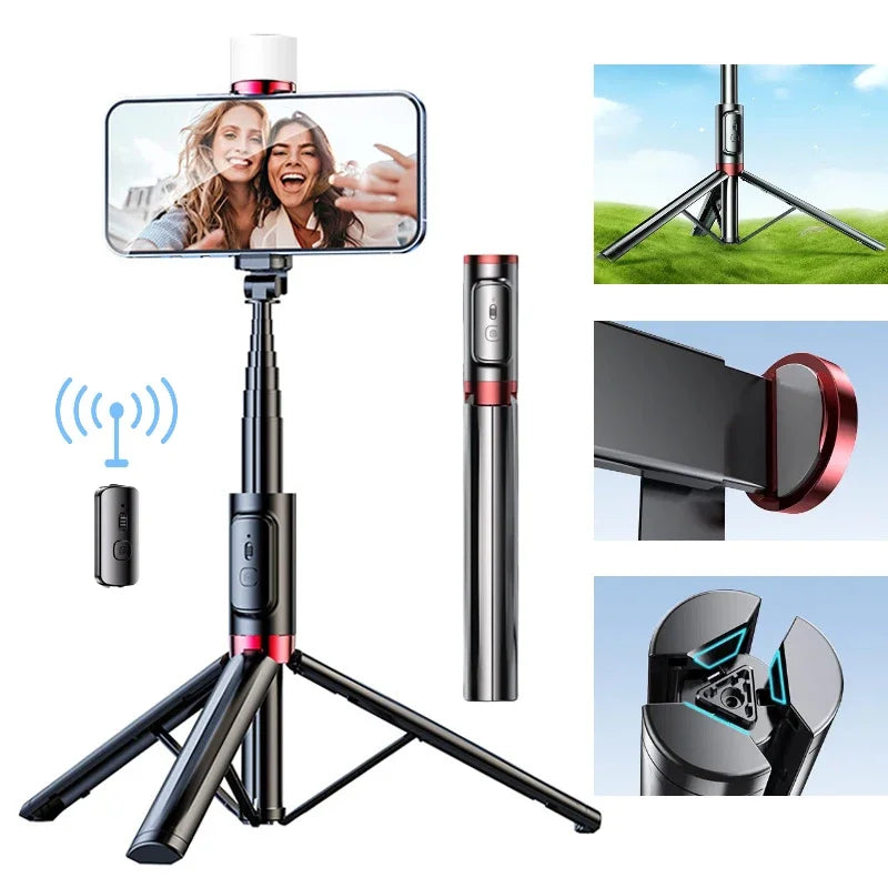 Foldable Selfie Stick With Tripod