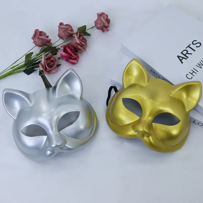 Premium Cat Masquerade Mask – 17 Colors