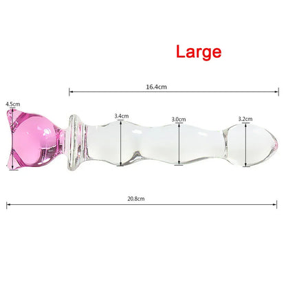 High-Quality Adult Glass Plugs Set