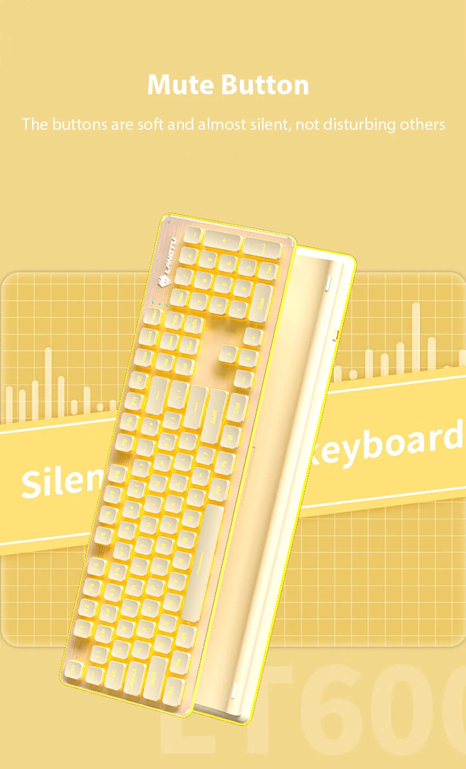 Hot-Swappable LED Keyboard