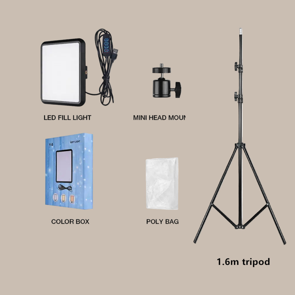9-Level Brightness Adjustable Light