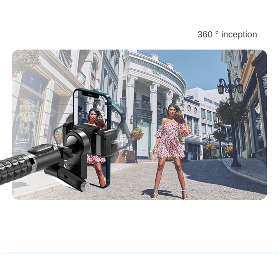 AI Adjustable Angle Smartphone Gimbal