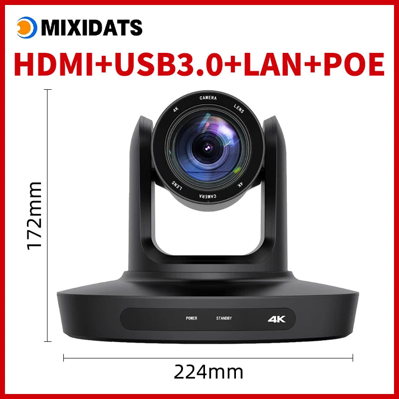 Professional 4K PTZ Camera