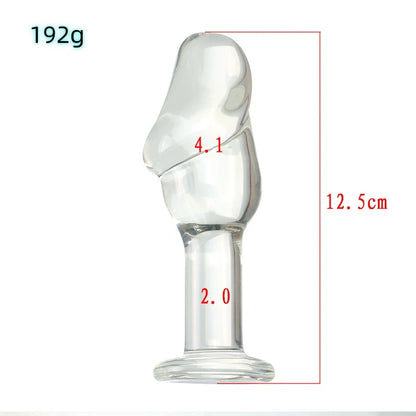 Travel-Friendly Glass Plug