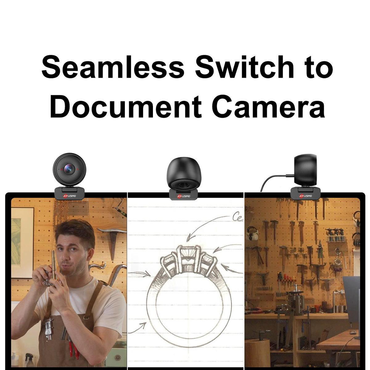 Autofocus, Dual Microphones Cam