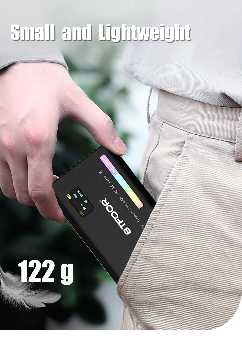 Portable Vlog Light