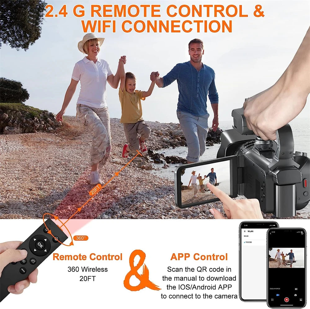 Portable 6K Video Camera