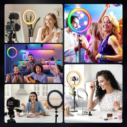 LED Ring Light 10 Tripod