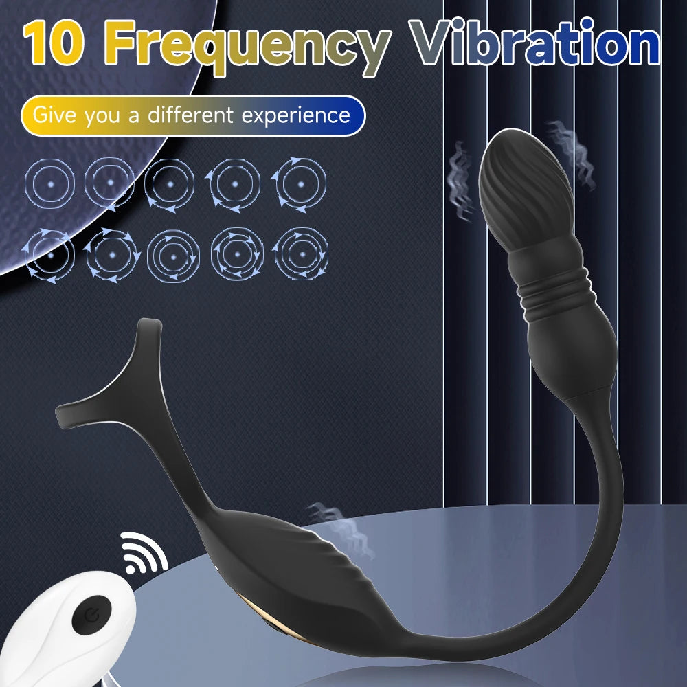 G-Spot Anal Plug Penis Ring