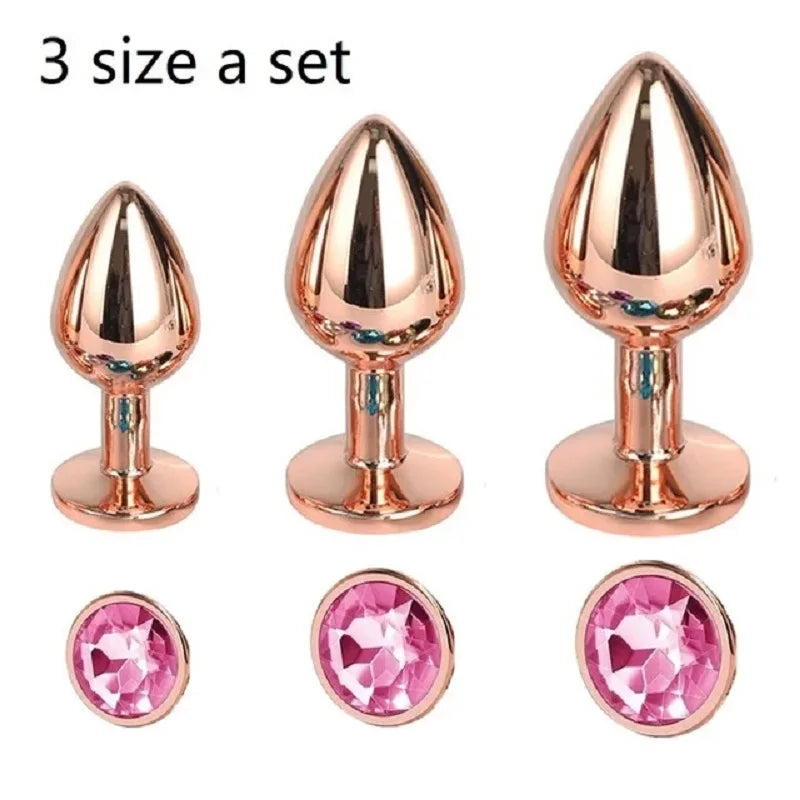 Romantic Play Metal Butt Plugs