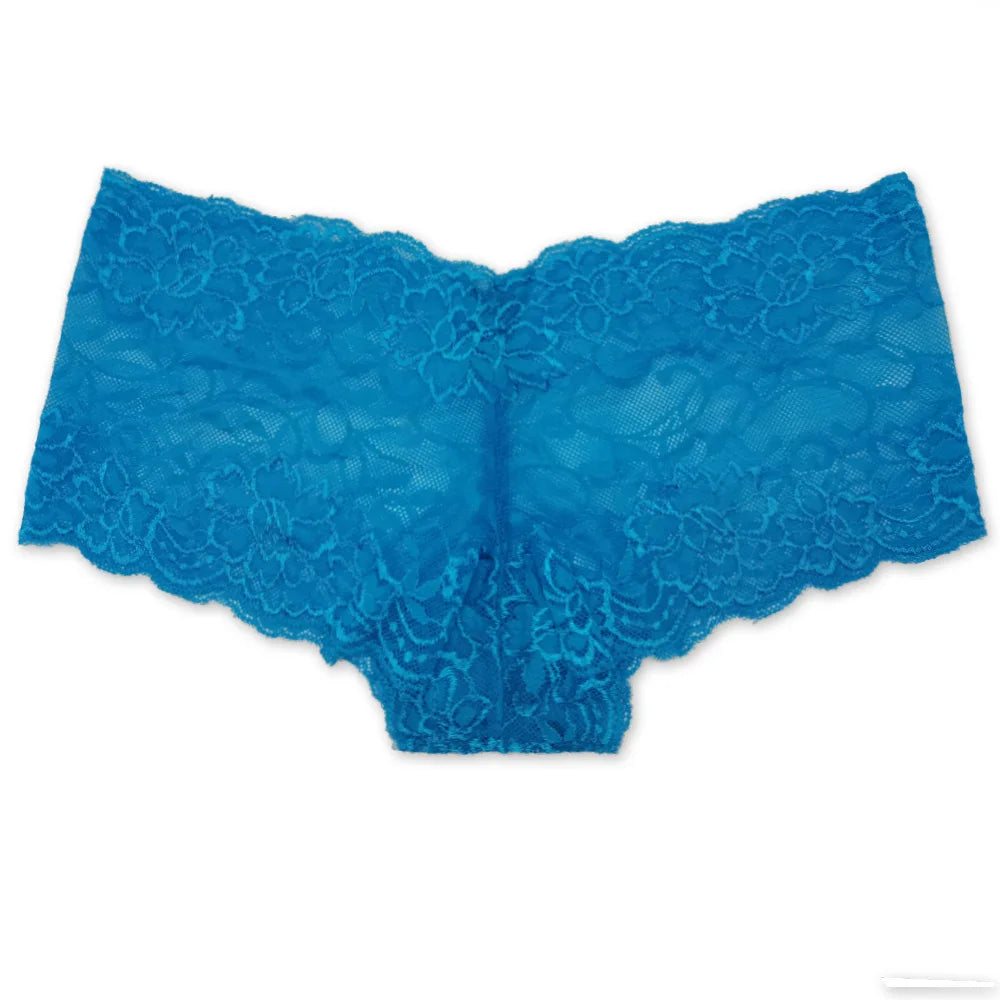 5 Pcs/Set Female Bikini Underwear Lace Briefs Women Transparent Panties Ladies Lingerie