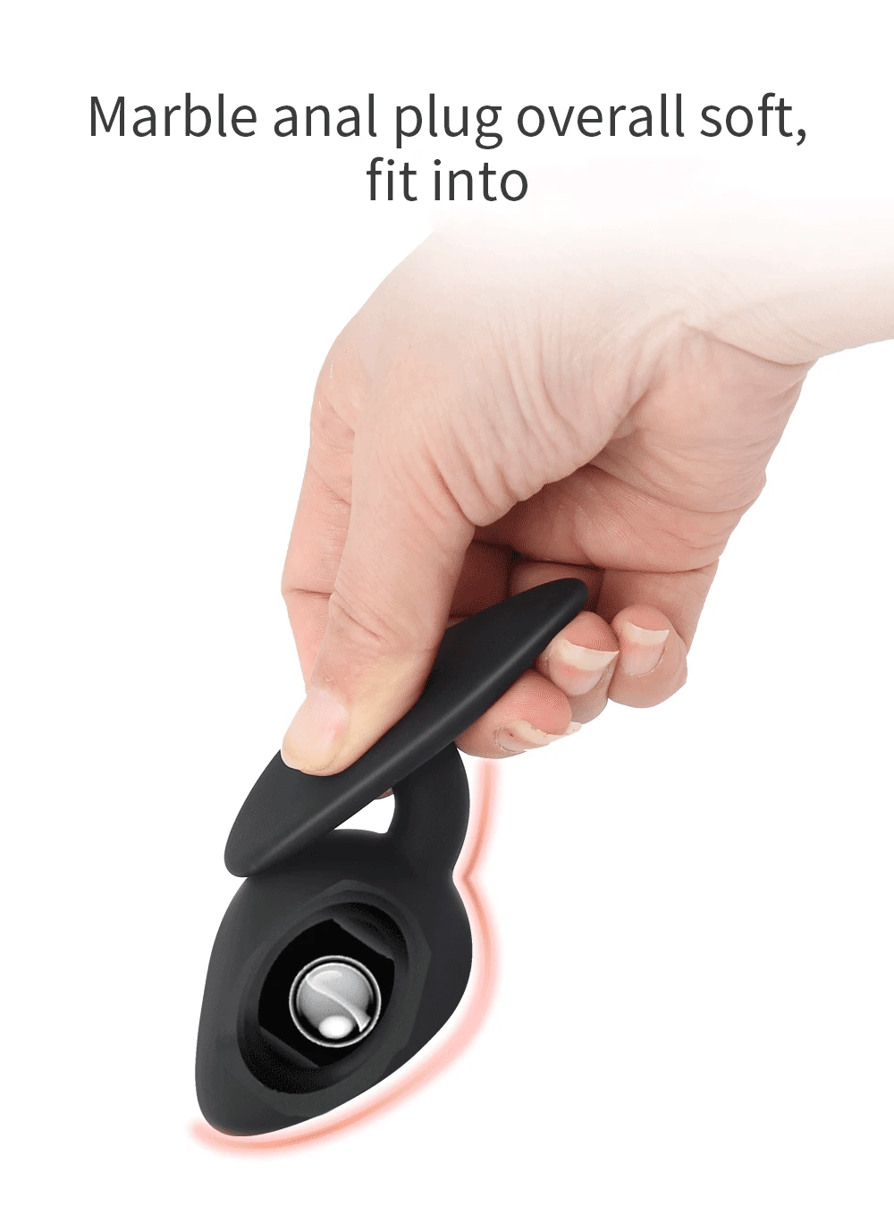 Rolling Bead Anal Plug Wearable Silicone Butt Plug Stimulation Anus Masturbator G-Spot Massage Dildo BDSM Sex Toys for Man Women