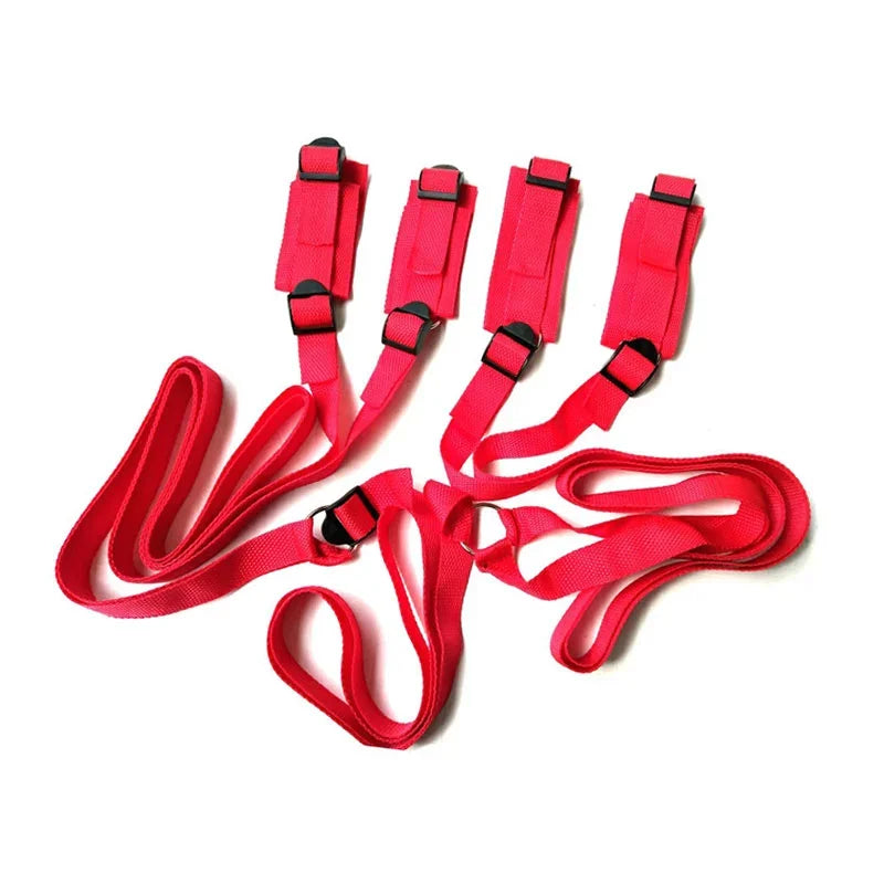 Bedroom Restraint Set – Cuffs & Straps Collection C