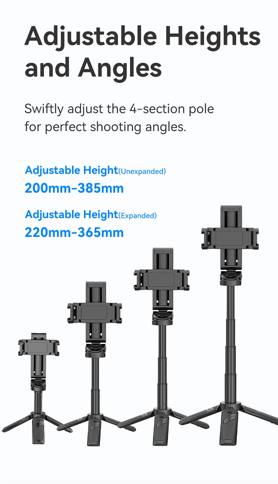 Pro Extendable Mini Tripod
