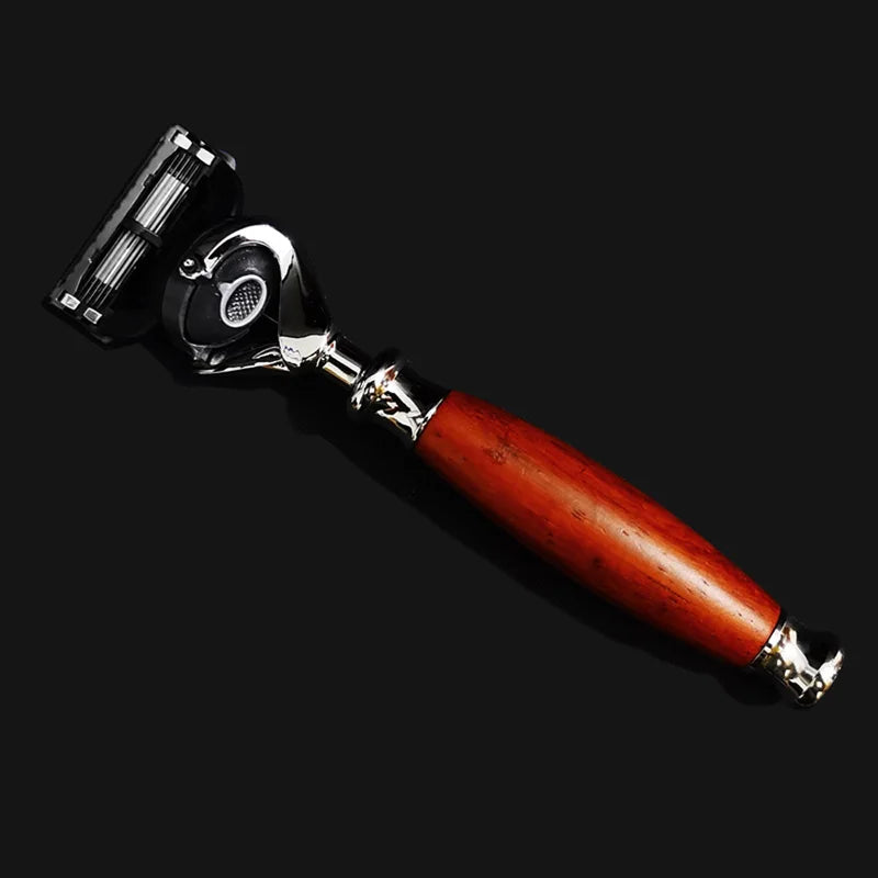 Natural Wood Handle Razor