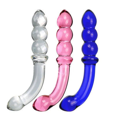 Crystal Glass Plug for Adults