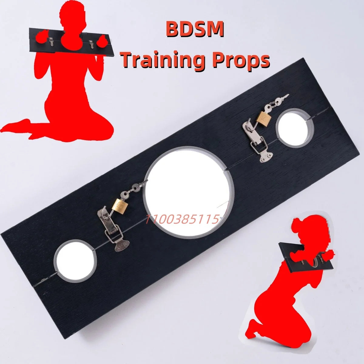Locking Collar & Cuff Shackle Set
