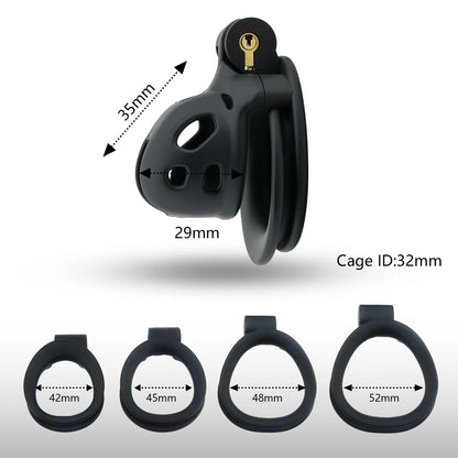 Nylon Resin Chastity Cage
