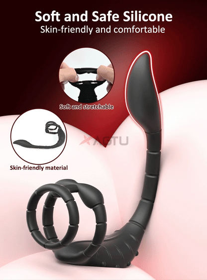 App Control Plug with Vibrating Ring
