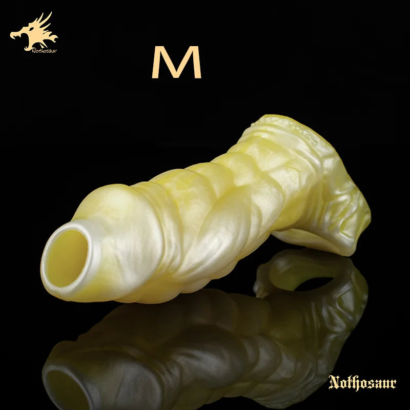 Fantasy Ribbed Silicone Sleeve Extender