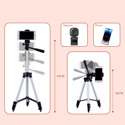 Camera with Dual Microphones & Autofocus