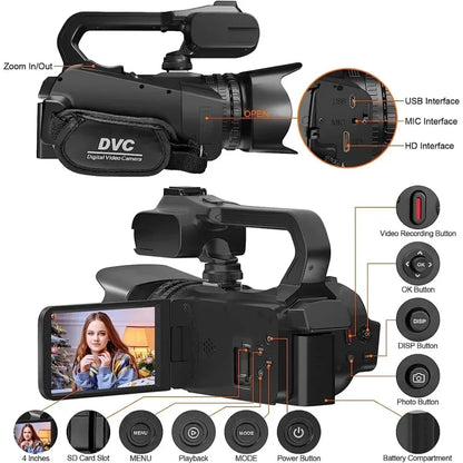 Ultra HD 6K Camcorder