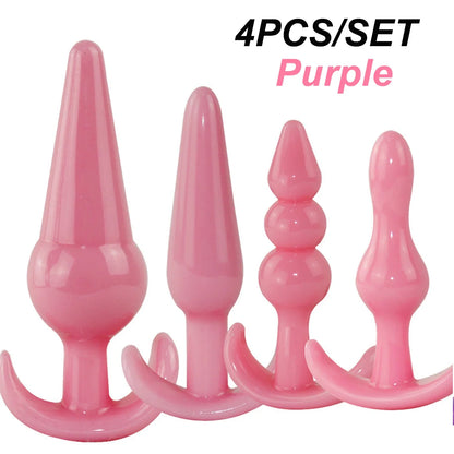 4Pce Medical-Grade Silicone Vaginal Plugs