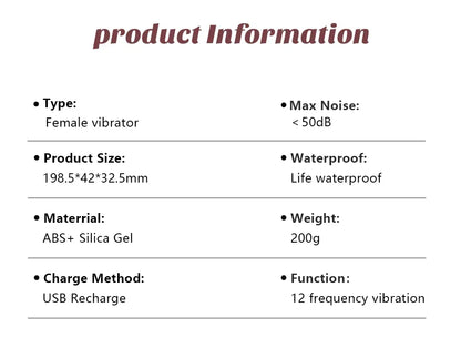 Powerful Heating Wand Vibrator