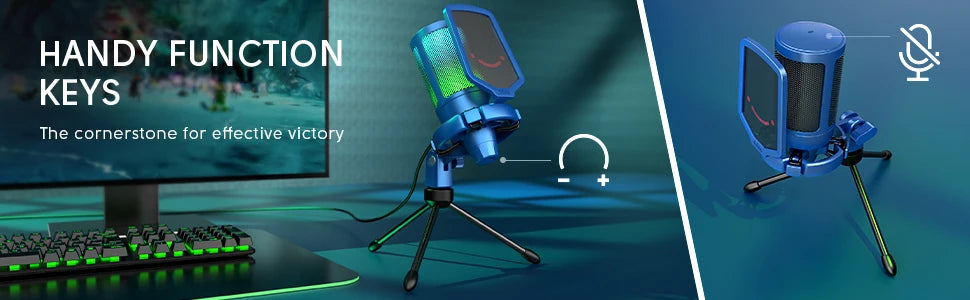 Plug & Play USB Mic for PC & Laptop